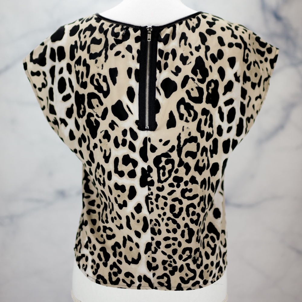 Leopard Dolman top - Picture 3 of 4